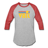 Vail, Colorado Baseball T-Shirt - Retro Sunrise Unisex Vail Raglan T Shirt