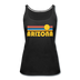 Arizona Women’s Tank Top - Retro Sunrise Women’s Arizona Tank Top - black