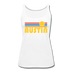 Austin, Texas Women’s Tank Top - Retro Sunrise Women’s Austin Tank Top - white
