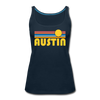 Austin, Texas Women’s Tank Top - Retro Sunrise Women’s Austin Tank Top
