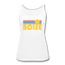 Boise, Idaho Women’s Tank Top - Retro Sunrise Women’s Boise Tank Top - white