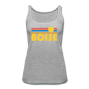 Boise, Idaho Women’s Tank Top - Retro Sunrise Women’s Boise Tank Top - heather gray