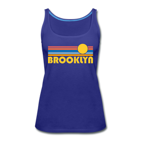 Brooklyn, New York Women’s Tank Top - Retro Sunrise Women’s Brooklyn Tank Top