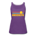 Brooklyn, New York Women’s Tank Top - Retro Sunrise Women’s Brooklyn Tank Top - purple
