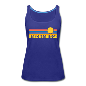 Breckenridge, Colorado Women’s Tank Top - Retro Sunrise Women’s Breckenridge Tank Top