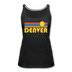 Denver, Colorado Women’s Tank Top - Retro Sunrise Women’s Denver Tank Top - black