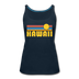 Hawaii Women’s Tank Top - Retro Sunrise Women’s Hawaii Tank Top - deep navy