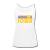 Iowa Women’s Tank Top - Retro Sunrise Women’s Iowa Tank Top - white
