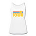 Iowa Women’s Tank Top - Retro Sunrise Women’s Iowa Tank Top - white