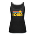 Iowa Women’s Tank Top - Retro Sunrise Women’s Iowa Tank Top - black