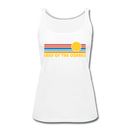 Lake of the Ozarks, Missouri Women’s Tank Top - Retro Sunrise Women’s Lake of the Ozarks Tank Top - white
