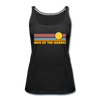 Lake of the Ozarks, Missouri Women’s Tank Top - Retro Sunrise Women’s Lake of the Ozarks Tank Top - black