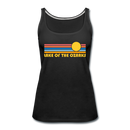 Lake of the Ozarks, Missouri Women’s Tank Top - Retro Sunrise Women’s Lake of the Ozarks Tank Top - black
