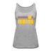 Maine Women’s Tank Top - Retro Sunrise Women’s Maine Tank Top - heather gray