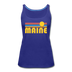Maine Women’s Tank Top - Retro Sunrise Women’s Maine Tank Top - royal blue