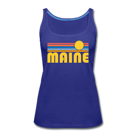 Maine Women’s Tank Top - Retro Sunrise Women’s Maine Tank Top