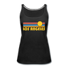 Los Angeles, California Women’s Tank Top - Retro Sunrise Women’s Los Angeles Tank Top - black