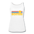 Montana Women’s Tank Top - Retro Sunrise Women’s Montana Tank Top - white