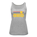 Ohio Women’s Tank Top - Retro Sunrise Women’s Ohio Tank Top - heather gray