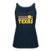 Texas Women’s Tank Top - Retro Sunrise Women’s Texas Tank Top - deep navy