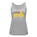 Utah Women’s Tank Top - Retro Sunrise Women’s Utah Tank Top - heather gray