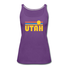 Utah Women’s Tank Top - Retro Sunrise Women’s Utah Tank Top