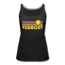 Vermont Women’s Tank Top - Retro Sunrise Women’s Vermont Tank Top - black