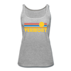 Vermont Women’s Tank Top - Retro Sunrise Women’s Vermont Tank Top - heather gray
