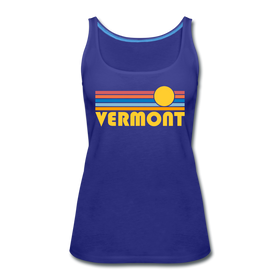 Vermont Women’s Tank Top - Retro Sunrise Women’s Vermont Tank Top