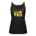 Vail, Colorado Women’s Tank Top - Retro Sunrise Women’s Vail Tank Top - black