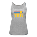 Vail, Colorado Women’s Tank Top - Retro Sunrise Women’s Vail Tank Top - heather gray