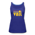 Vail, Colorado Women’s Tank Top - Retro Sunrise Women’s Vail Tank Top - royal blue