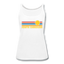 South Carolina Women’s Tank Top - Retro Sunrise Women’s South Carolina Tank Top - white