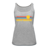South Carolina Women’s Tank Top - Retro Sunrise Women’s South Carolina Tank Top - heather gray