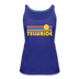 Telluride, Colorado Women’s Tank Top - Retro Sunrise Women’s Telluride Tank Top - royal blue