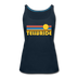 Telluride, Colorado Women’s Tank Top - Retro Sunrise Women’s Telluride Tank Top - deep navy