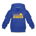 Alaska Youth Hoodie - Retro Sunrise Youth Alaska Hooded Sweatshirt - royal blue