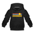Colorado Youth Hoodie - Retro Sunrise Youth Colorado Hooded Sweatshirt - black