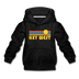Key West, Florida Youth Hoodie - Retro Sunrise Youth Key West Hooded Sweatshirt - charcoal gray