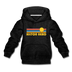 Hilton Head, South Carolina Youth Hoodie - Retro Sunrise Youth Hilton Head Hooded Sweatshirt - charcoal gray