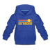 Los Angeles, California Youth Hoodie - Retro Sunrise Youth Los Angeles Hooded Sweatshirt - royal blue