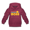 Moab, Utah Youth Hoodie - Retro Sunrise Youth Moab Hooded Sweatshirt