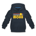Moab, Utah Youth Hoodie - Retro Sunrise Youth Moab Hooded Sweatshirt - navy