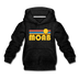 Moab, Utah Youth Hoodie - Retro Sunrise Youth Moab Hooded Sweatshirt - charcoal gray