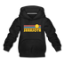 Sarasota, Florida Youth Hoodie - Retro Sunrise Youth Sarasota Hooded Sweatshirt - black