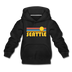 Seattle, Washington Youth Hoodie - Retro Sunrise Youth Seattle Hooded Sweatshirt - black