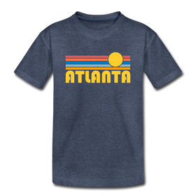 Atlanta, Georgia Youth T-Shirt - Retro Sunrise Youth Atlanta Tee