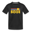 Boise, Idaho Youth T-Shirt - Retro Sunrise Youth Boise Tee