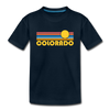 Colorado Youth T-Shirt - Retro Sunrise Youth Colorado Tee