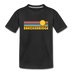 Breckenridge, Colorado Youth T-Shirt - Retro Sunrise Youth Breckenridge Tee - black